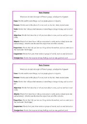 English Worksheet: Basic Grammar
