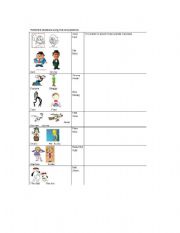 English Worksheet: Comparatives