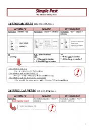 Simple Past - Past Continuous theory + exercises 6 PAGES !!!