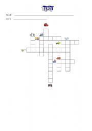 English Worksheet: transportation