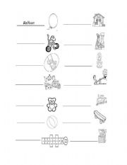 English worksheet: Toys