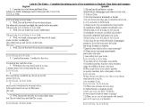 English Worksheet: Lola -The Kinks