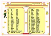 English Worksheet: Numbers