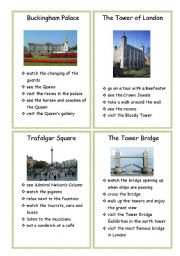 English Worksheet: London sights 2/6
