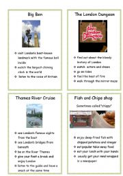 English Worksheet: London sights 3/6