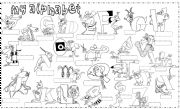 English Worksheet: alphabet