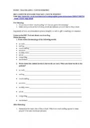 English Worksheet: Couchsurfing