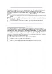 English Worksheet: Present simple tense