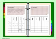 English Worksheet: Comparing timetables