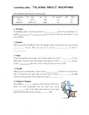 English worksheet: how much