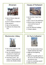 English Worksheet: London sights 4/6