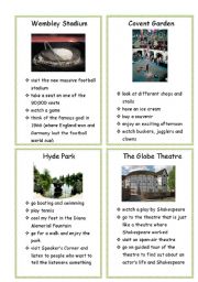 English Worksheet: London sights 5/6