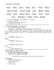 English Worksheet: english learning start