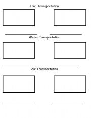 English Worksheet: To design a means of transport