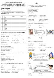English Worksheet: worksheet about for since yet just already for eighth grade