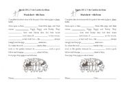 English Worksheet: Simple Past