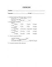 English Worksheet: nouns