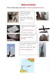 English Worksheet: Statue of Liberty
