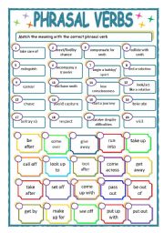 Phrasal verbs