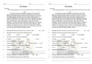 English Worksheet: Civil Rights