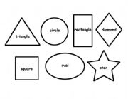 English Worksheet: Shapes