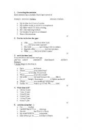 English Worksheet: Conditionals