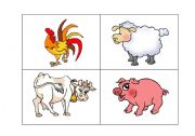 FARM ANIMALS - Flashcards