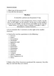 English worksheet: Prison break