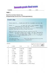 English Worksheet: KET PRACTICE TEST