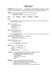 English Worksheet: activities on the song I Will Always Love You by Whitney Houston