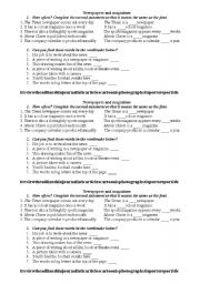 English Worksheet: Newspapers and magazines