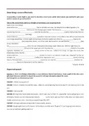 English Worksheet: A scene from GaTTaCa_ practise