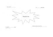 English Worksheet: All about me