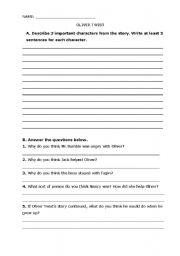 English Worksheet: 