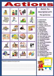 English Worksheet: Picture words