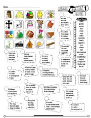 English Worksheet: Riddle Series_01 Easter (Fully Editable + Key)