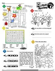 English Worksheet: Five Minutes Fillers Series_02 Spring (Fully Editable + Key)