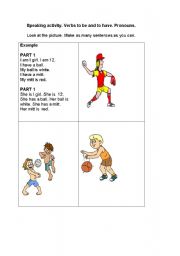 English Worksheet: speaking activity