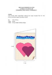 English Worksheet: seni visual