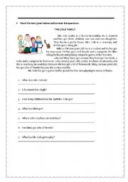 English Worksheet: some any