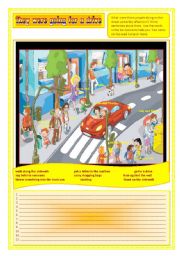 English Worksheet: road
