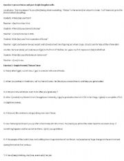 English Worksheet: Simple Grammar Exercise