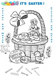 English Worksheet: Its Easter!