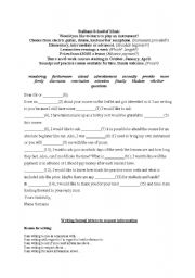 English Worksheet: exercise