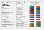 English Worksheet: SONG:  Murder on the dancefloor - Sophie Ellis-Bextor 