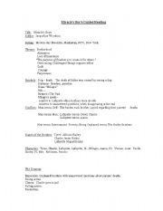 English Worksheet: Modified MC Study Guide