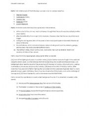 English worksheet: Capitalization Excersises