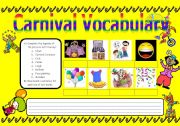 Carnival vocabulary