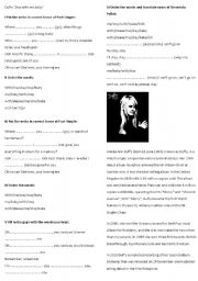 English worksheet: Duffy 