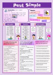 English Worksheet: Past Simple